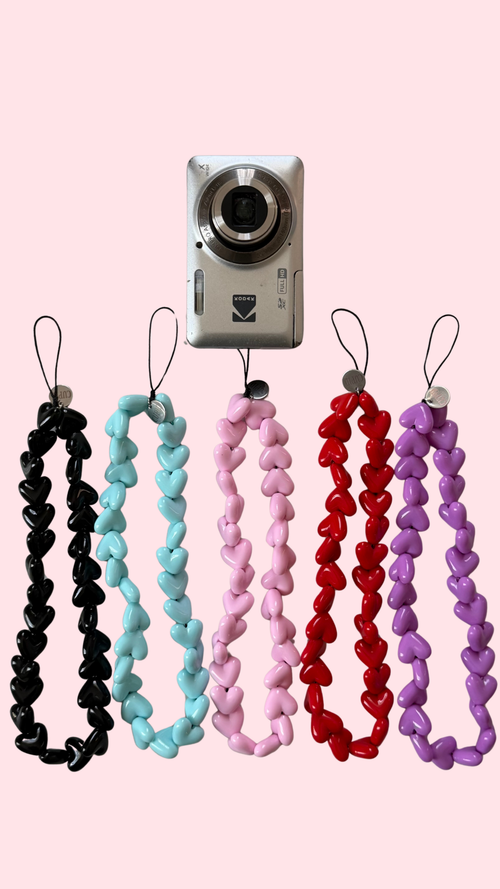 BLACK CAMERA CHARM