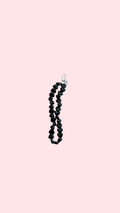 BLACK HEART CHARM