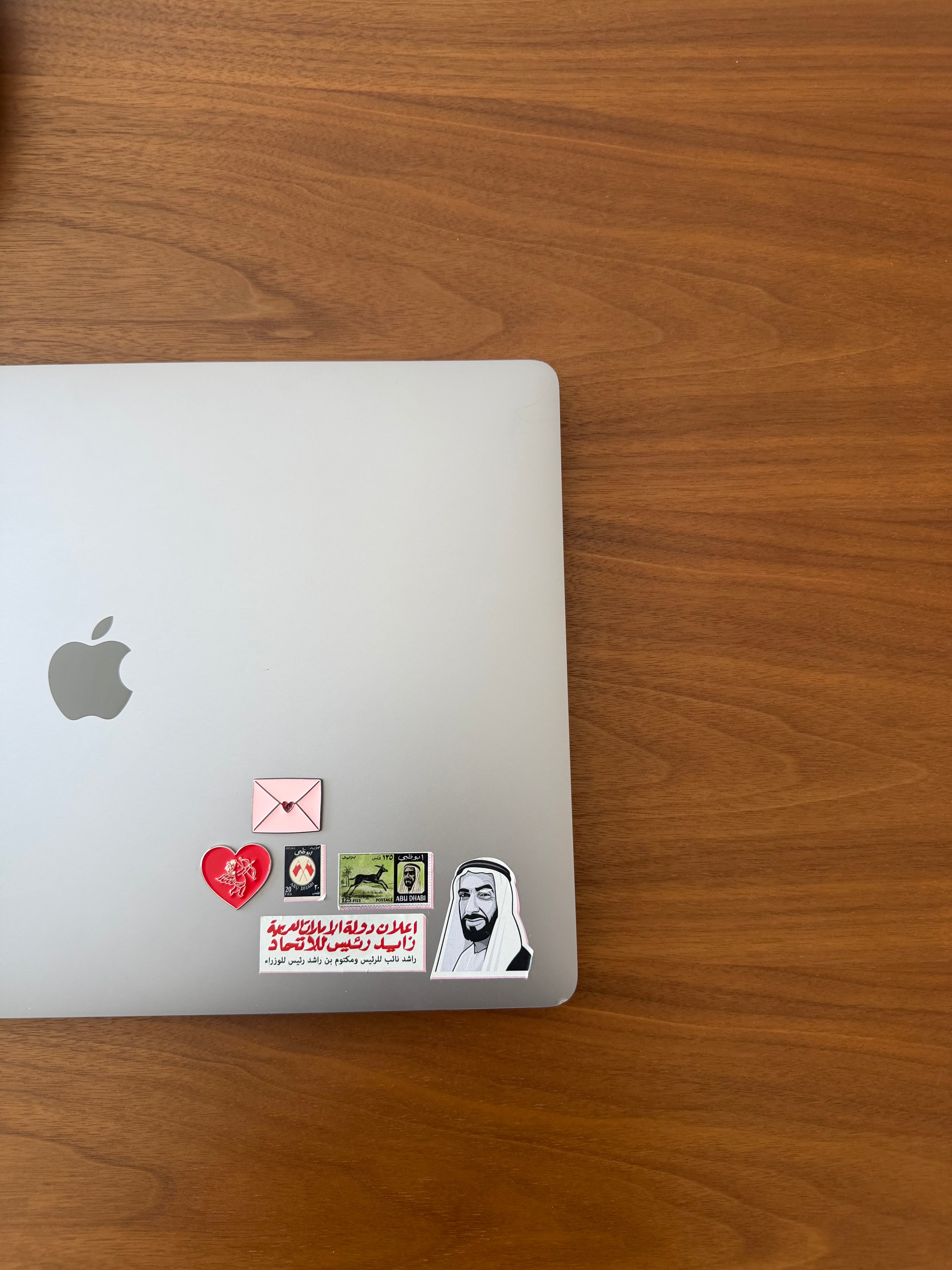 Envelope metal sticker