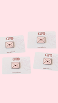 Envelope metal sticker