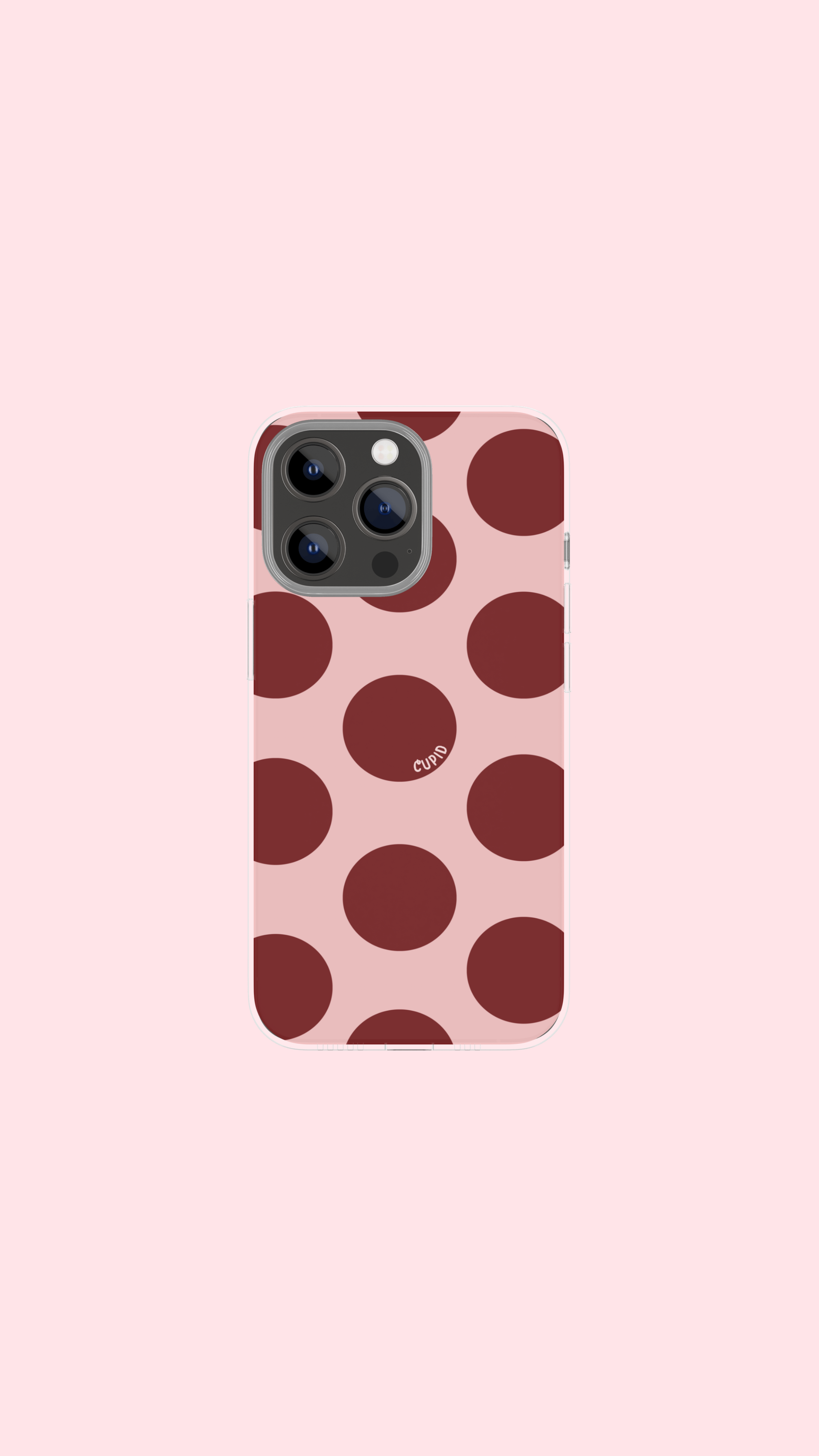 MAROON POLKA DOTS