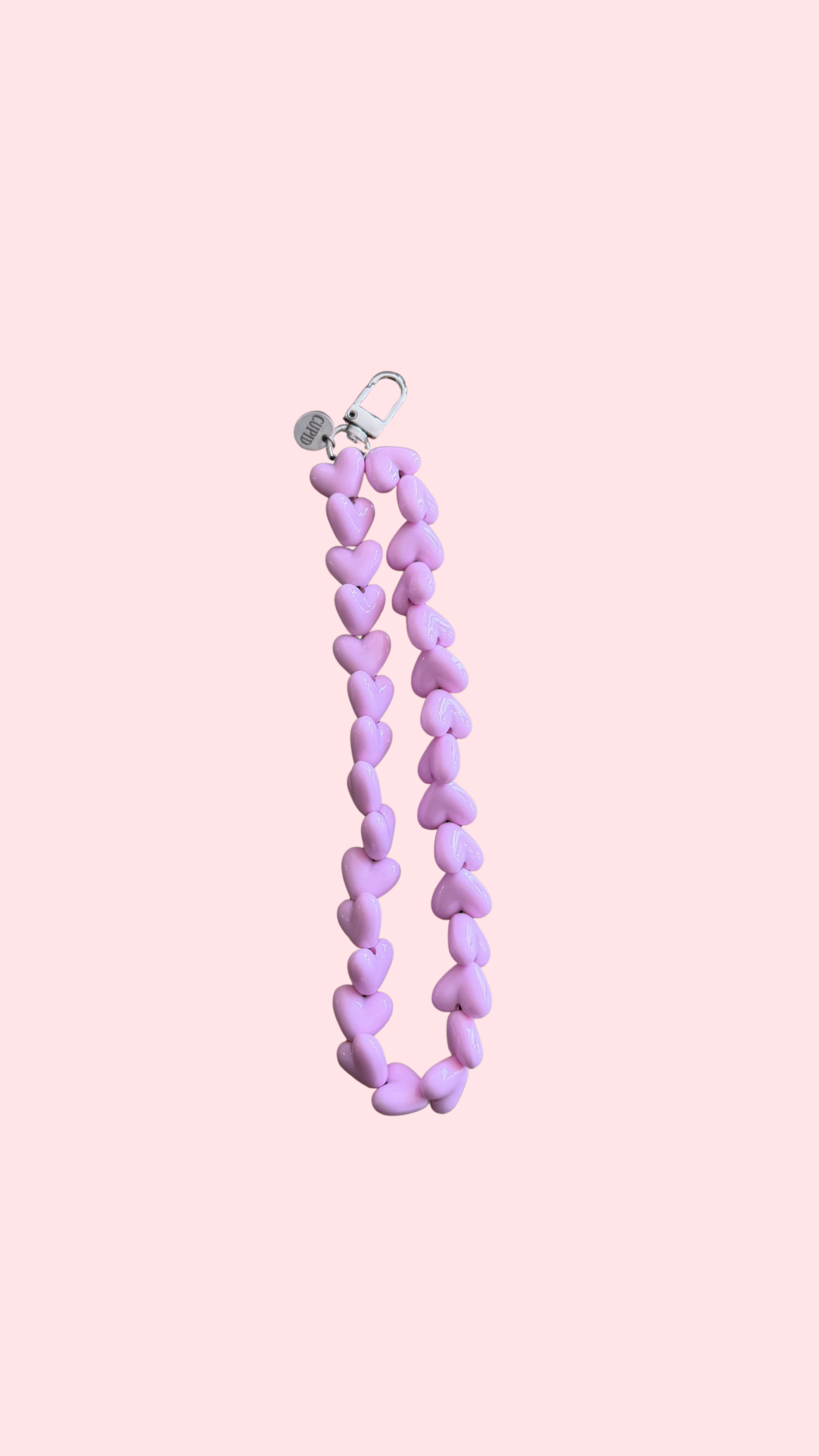 PINK HEARTS CHARM
